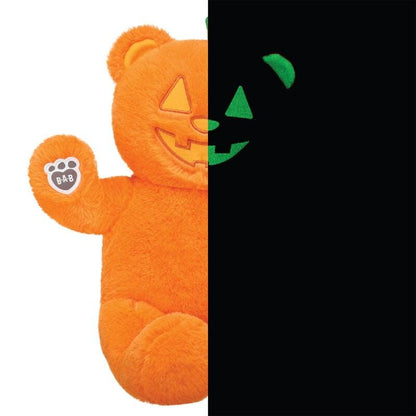 Pumpkin Glow Halloween Teddy Bear - Build-A-Bear Workshop New Zealand