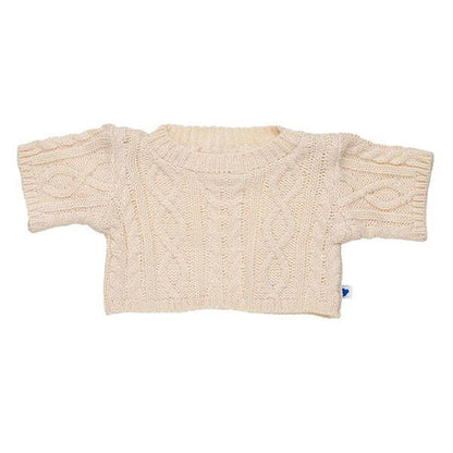 Aran Knit Sweater Build-A-Bear Workshop New Zealand