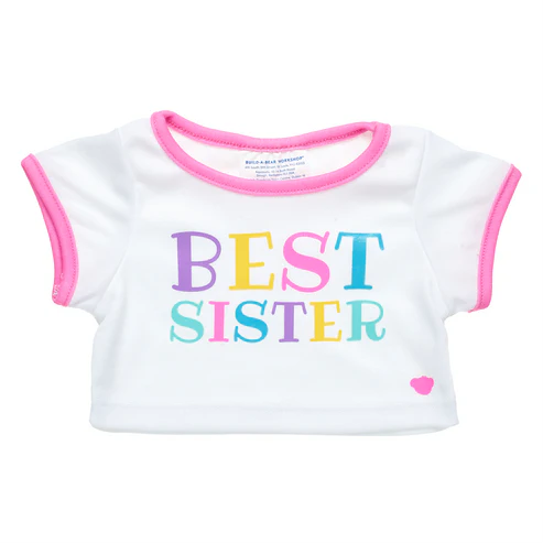 Best Sister Tee Build-A-Bear Workshop New Zealand