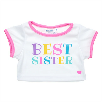 Best Sister Tee Build-A-Bear Workshop New Zealand