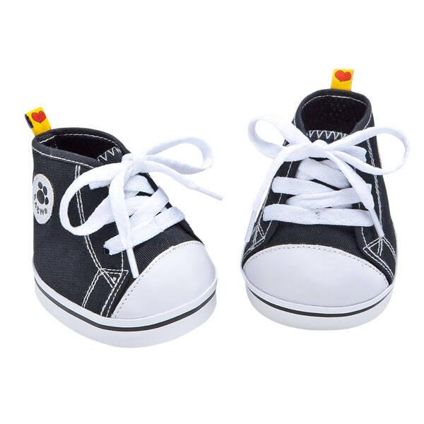 Black Canvas Hi-Tops Build-A-Bear Workshop Australia