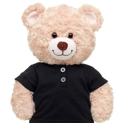 Black Henley Tee Build-A-Bear Workshop New Zealand