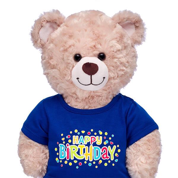 Blue Happy Birthday T-Shirt Build-A-Bear Workshop Australia