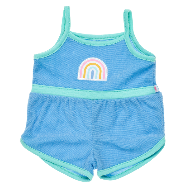 Blue Rainbow Romper Build-A-Bear Workshop New Zealand