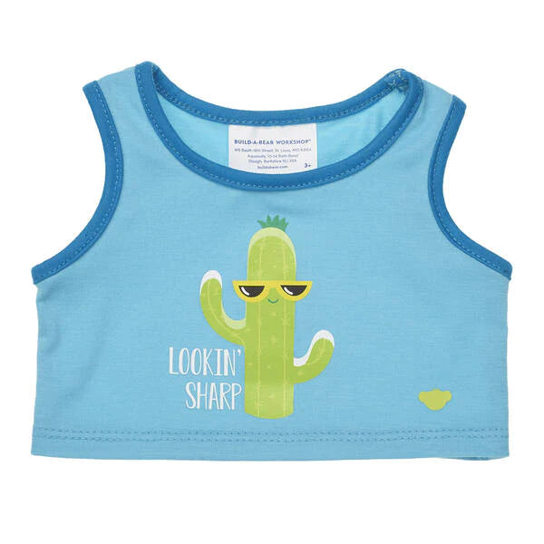 Cactus Tank Top Build-A-Bear Workshop New Zealand