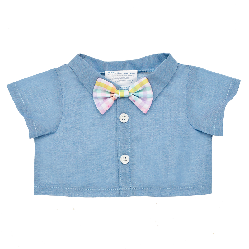 Chambray Shirt Build-A-Bear Workshop New Zealand