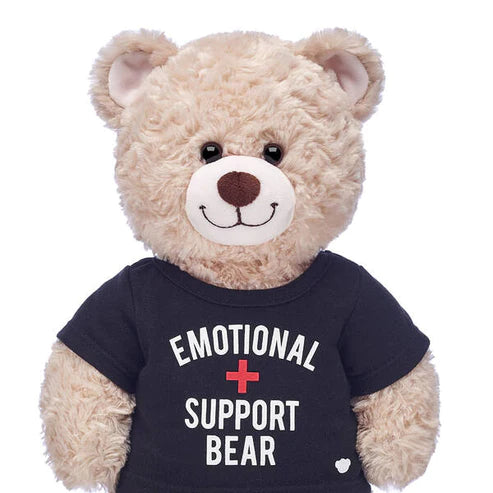 Emotional Support Bear T-Shirt Build-A-Bear Workshop New Zealand