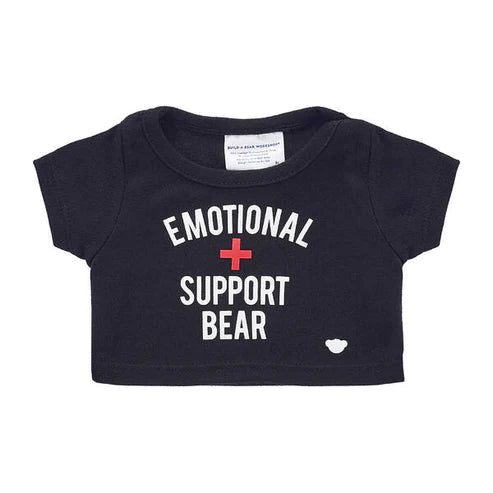 Emotional Support Bear T-Shirt Build-A-Bear Workshop New Zealand