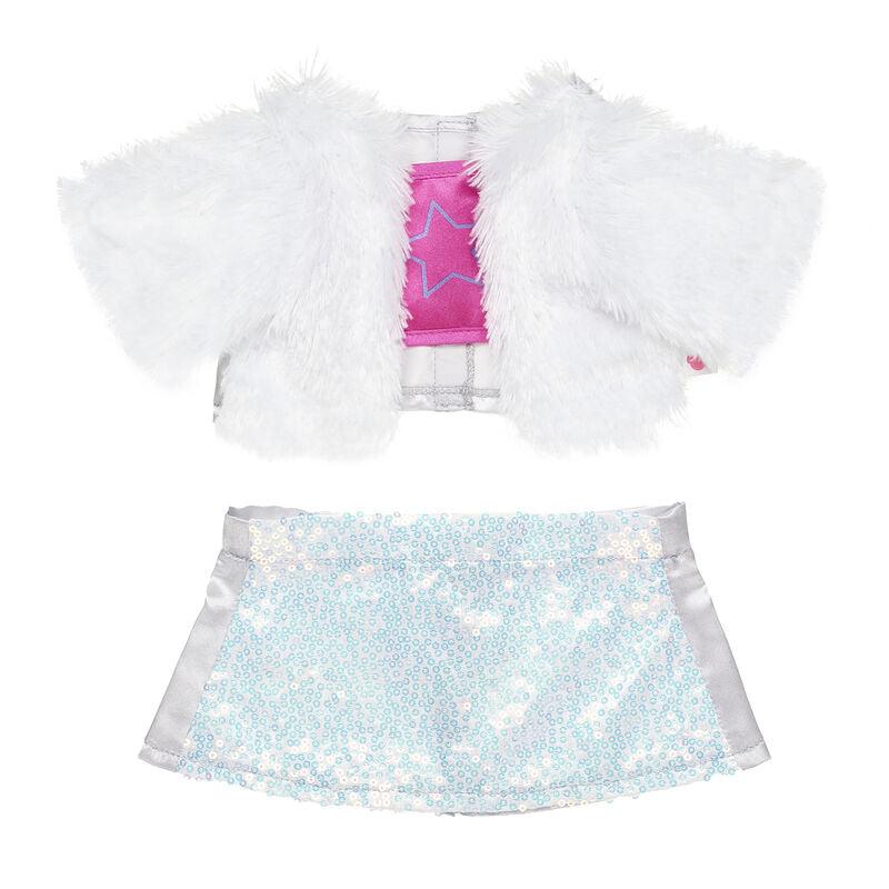 Faux Fur Sequin Skirt Outfit Build-A-Bear Workshop Australia