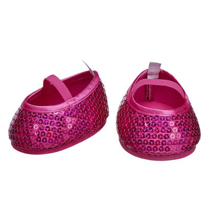 Fuchsia Sequin Flats Build-A-Bear Workshop New Zealand