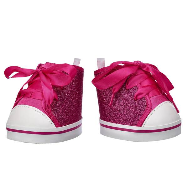 Fuchsia Sparkle High-Tops Build-A-Bear Workshop New Zealand