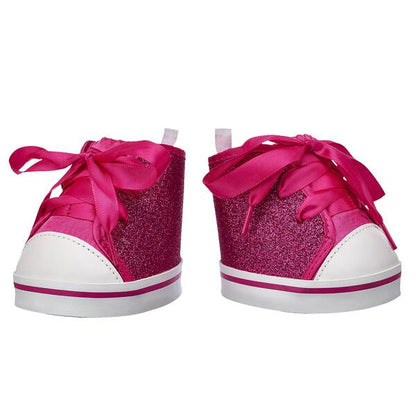 Fuchsia Sparkle High-Tops Build-A-Bear Workshop New Zealand