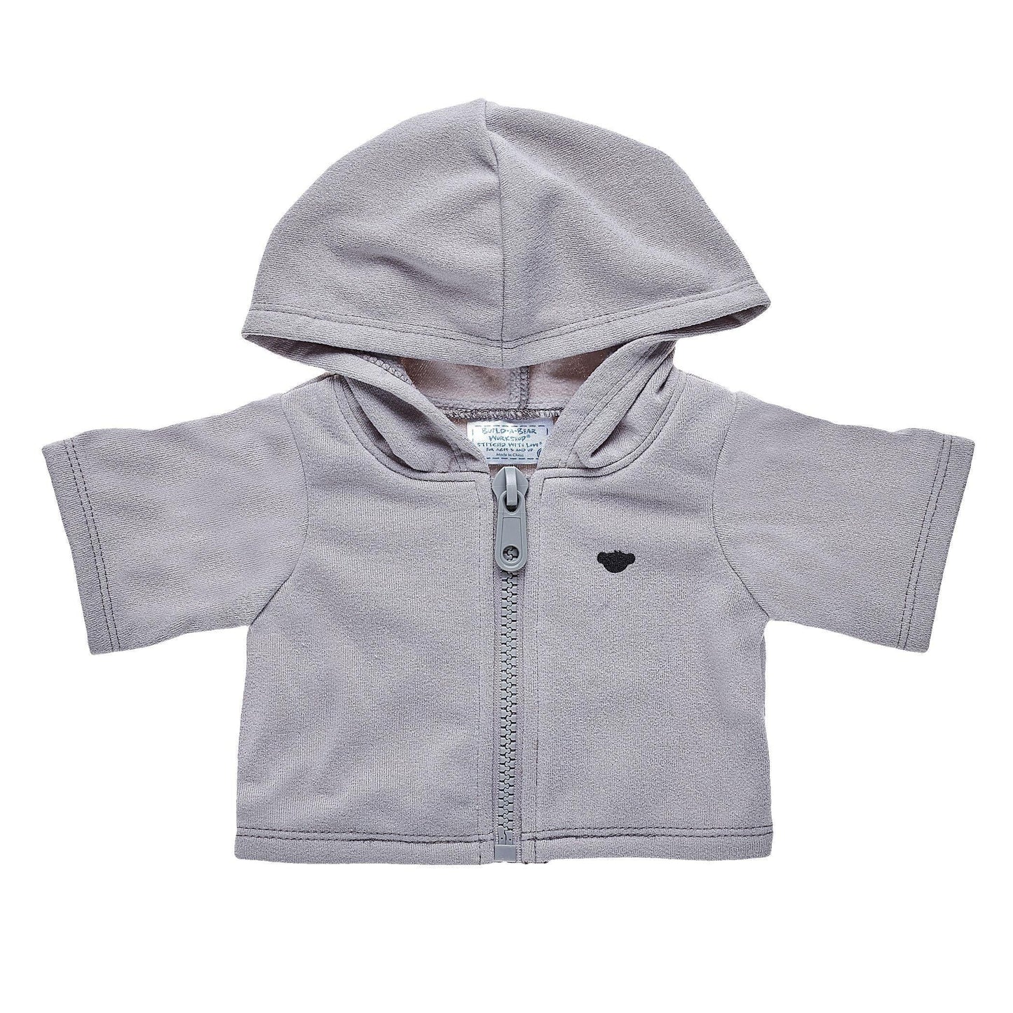 Grey Zip Hoodie Build-A-Bear Workshop Australia