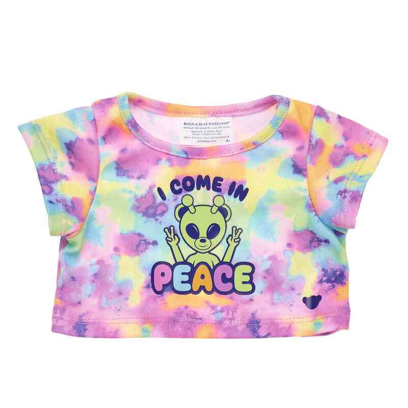 I Come in Peace Alien Tee Build-A-Bear Workshop New Zealand