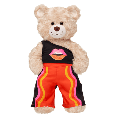 Jade Purple Brown Lip Tee and Pant Set Build-A-Bear Workshop Australia