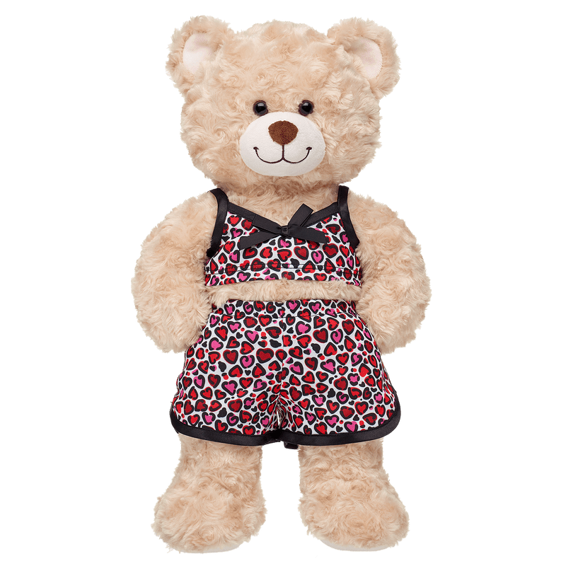 Leopard Hearts Cami Sleep Set Build-A-Bear Workshop Australia