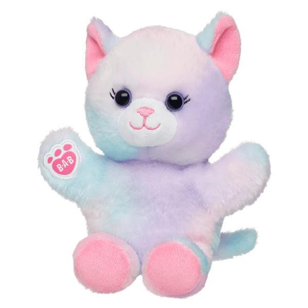 Mini Beans Pastel Swirl Kitty - Build-A-Bear Workshop New Zealand