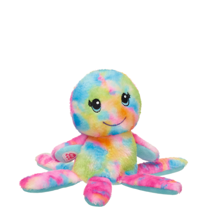 Mini Beans Rainbow Octopus Build-A-Bear Workshop New Zealand