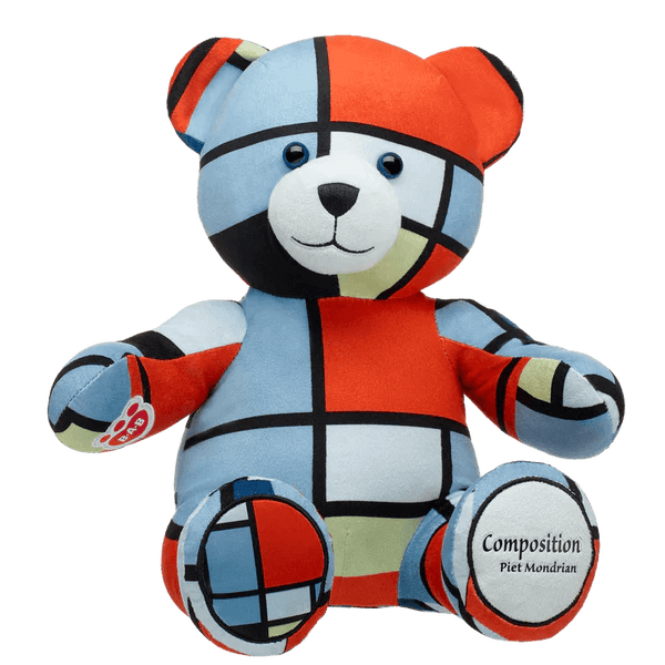 Mondrian Composition Bear - The Met - Build-A-Bear Workshop New Zealand