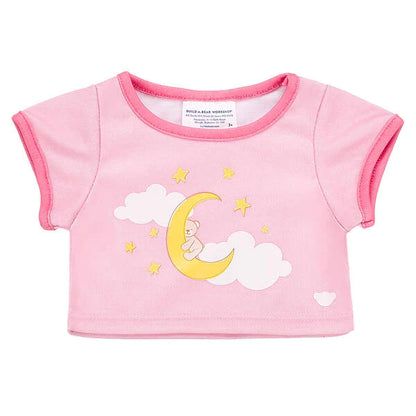 Pink Baby Moon T-Shirt Build-A-Bear Workshop New Zealand