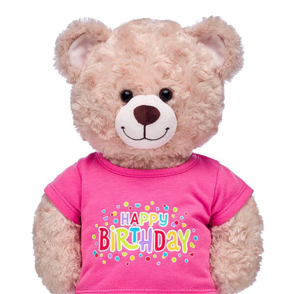 Pink Happy Birthday Tee Build-A-Bear Workshop New Zealand