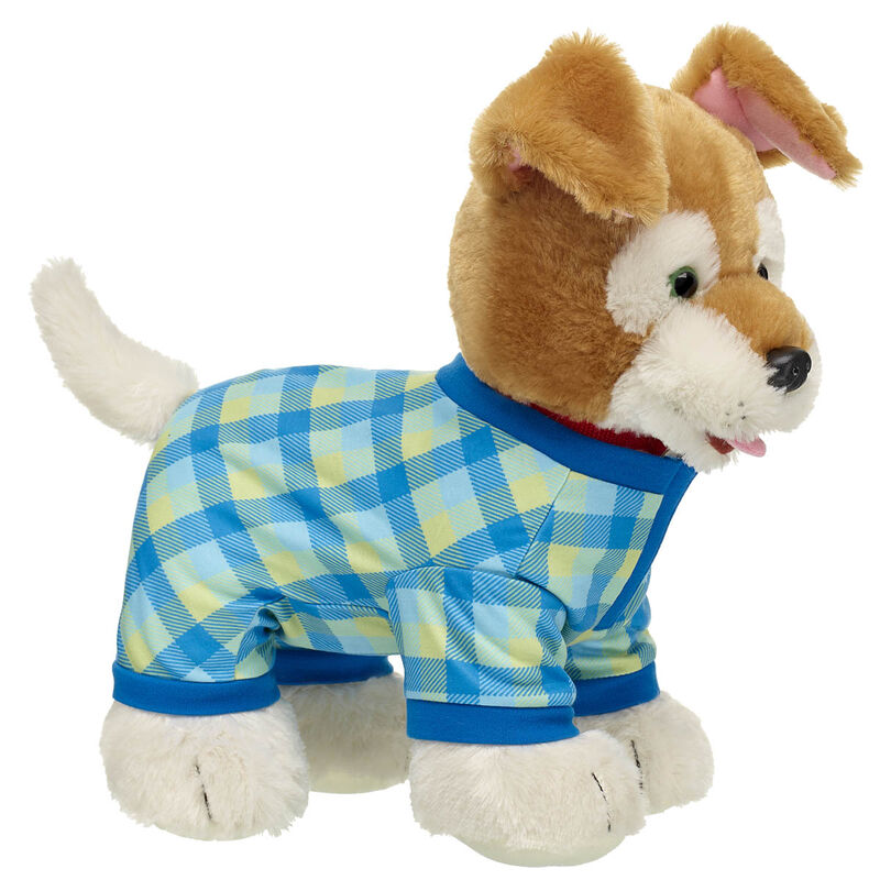 Promise Pet Blue Plaid Sleeper Build-A-Bear Workshop New Zealand