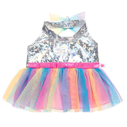 Rainbow Halter Dress Build-A-Bear Workshop New Zealand