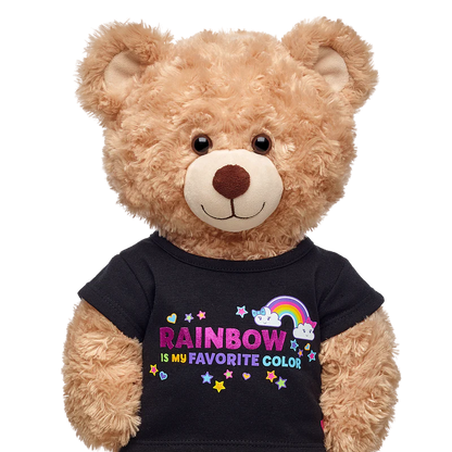 Rainbow Is My Favourite Colour T-Shirt Build-A-Bear Workshop New Zealand