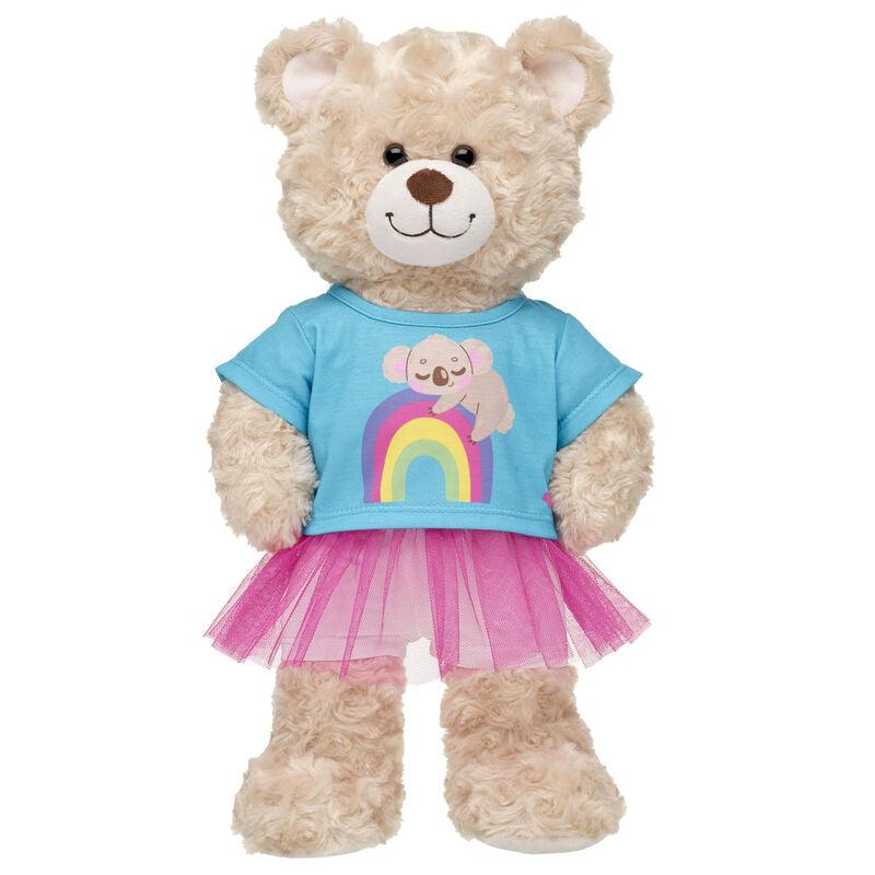 Rainbow Koala Skirt Set Build-A-Bear Workshop Australia