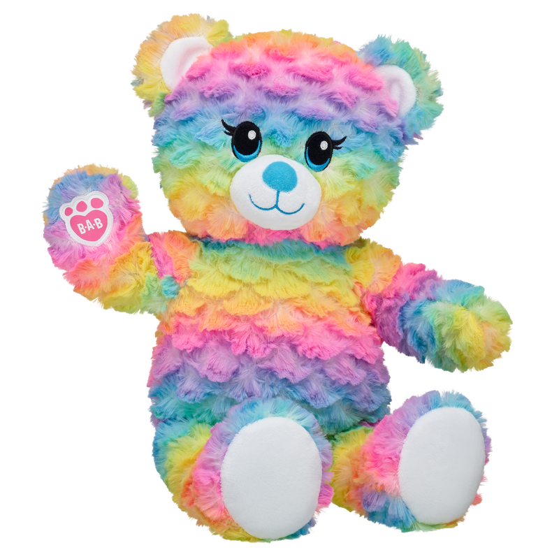 Rainbow Party Teddy Bear Build-A-Bear Workshop New Zealand