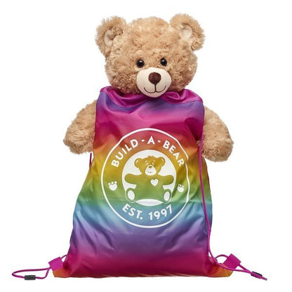 Rainbow Toy Bear Carrier Build-A-Bear Workshop New Zealand