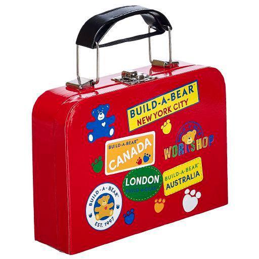 Red Bear Sized Suitcase Build-A-Bear Workshop Australia