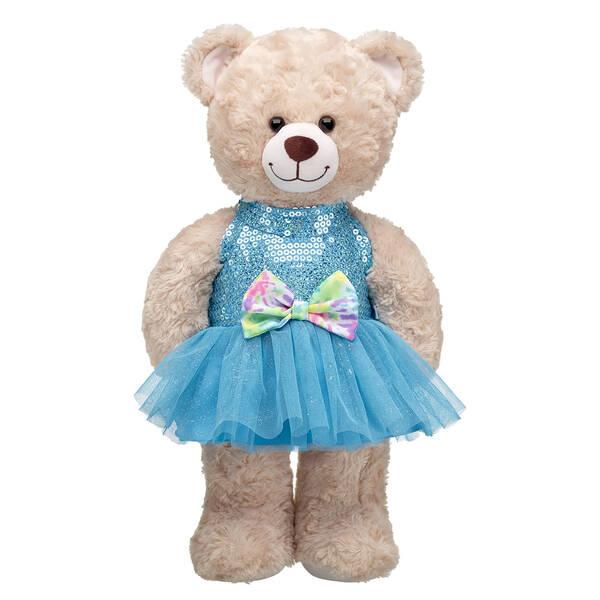 Sequin Tie-Dye Bow Dress Build-A-Bear Workshop Australia