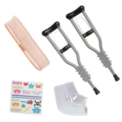 Silver Crutches Set Build-A-Bear Workshop Australia