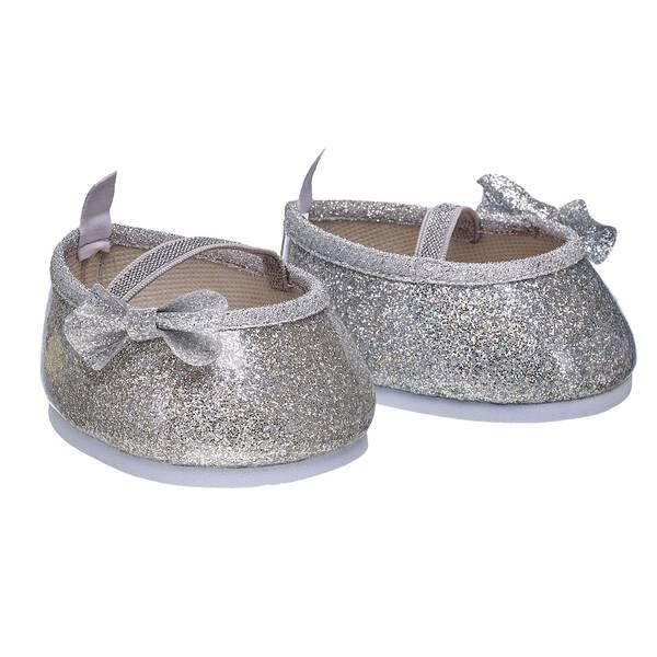 Silver Sparkle Bow Flats Build-A-Bear Workshop Australia