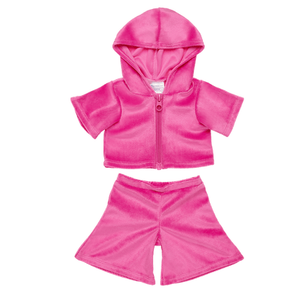 Y2K Fashions Pink Velvet Tracksuit Build-A-Bear Workshop Australia