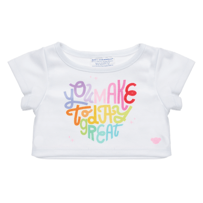 You Make Today Great T-shirt Build-A-Bear Workshop Australia