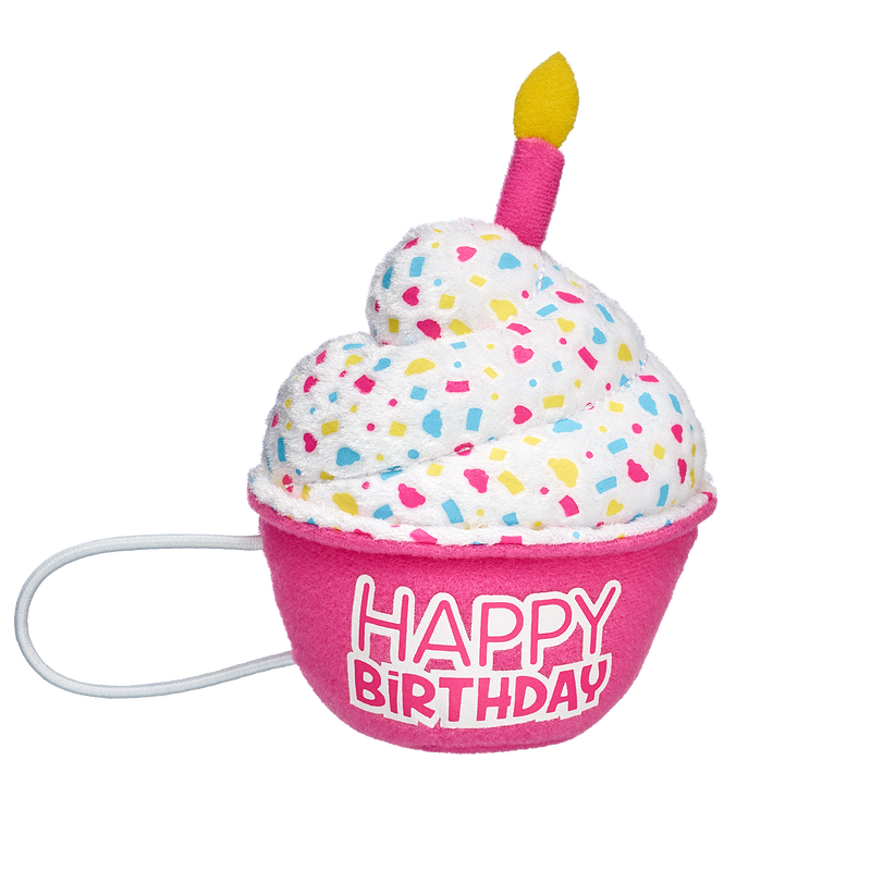 Pink Birthday Cupcake