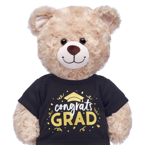 Black & Gold Congrats Tee Build-A-Bear Workshop New Zealand