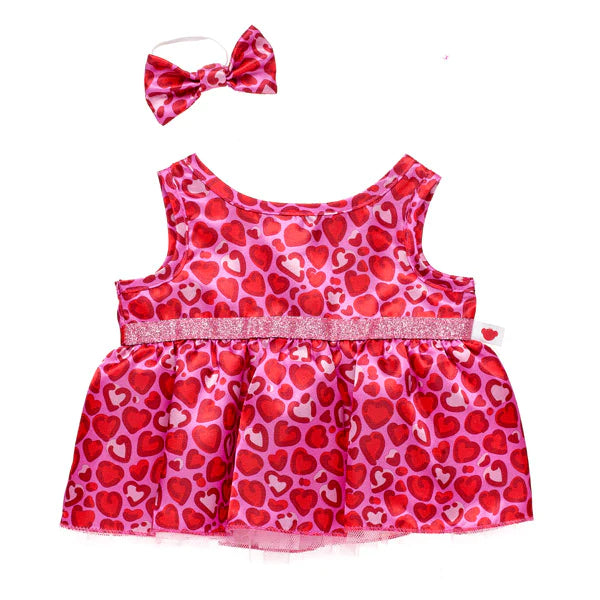 Cheetah Heart Dress Build-A-Bear Workshop New Zealand