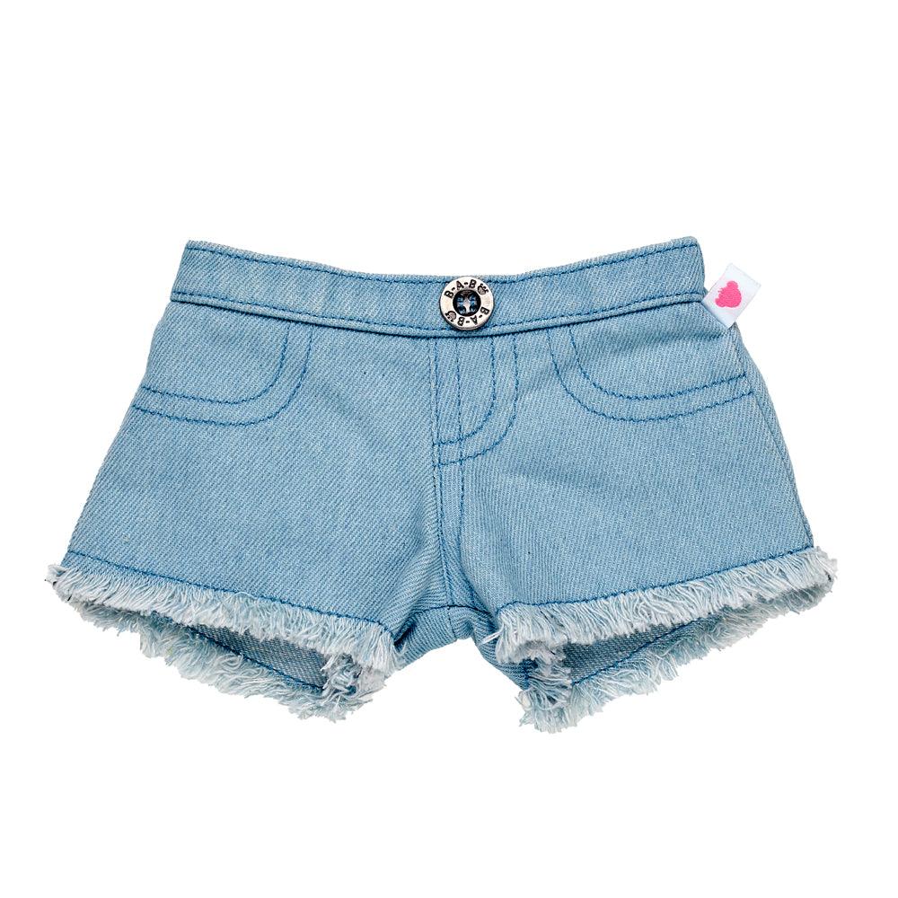 Frayed Denim Shorts Build-A-Bear Workshop New Zealand