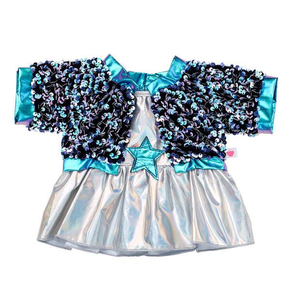 Iridescent Sequin Bomber Outfit Build-A-Bear Workshop New Zealand