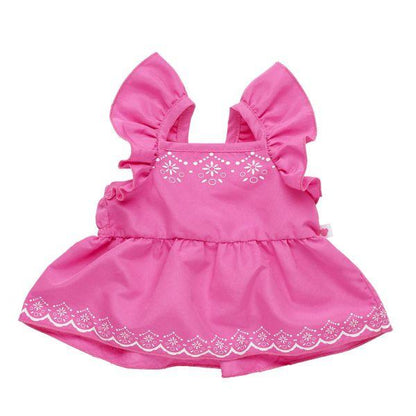 Pink Eyelet Dress Build-A-Bear Workshop New Zealand