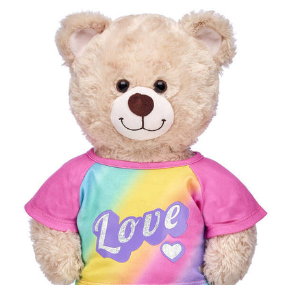 Rainbow Love Tee Build-A-Bear Workshop New Zealand