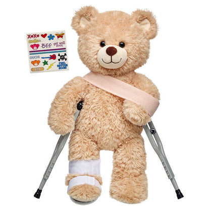 Silver Crutches Set Build-A-Bear Workshop New Zealand