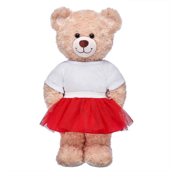 Sparkly Red Tutu Build-A-Bear Workshop New Zealand