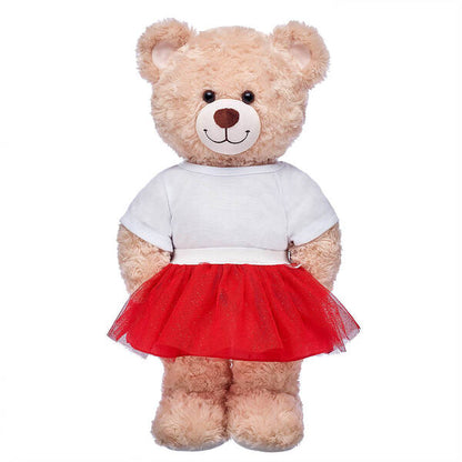 Sparkly Red Tutu Build-A-Bear Workshop New Zealand